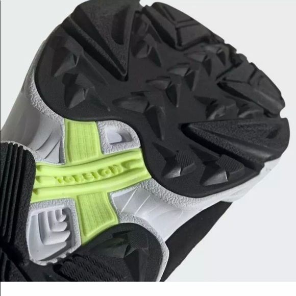 Adidas Yung 1 Black Neon Yellow Mens shoes - Picture 7 of 7